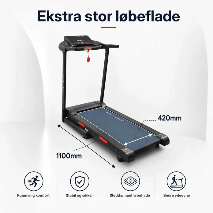 Ascendic 7021 Løbebånd, billede 2