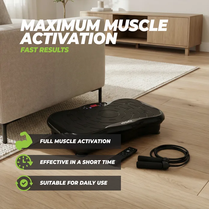 VirtuFit Fitness Vibrationsplade, billede 2