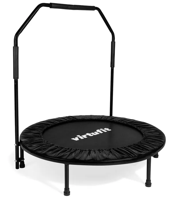 VirtuFit Foldbar Fitness Trampolin med Håndtag