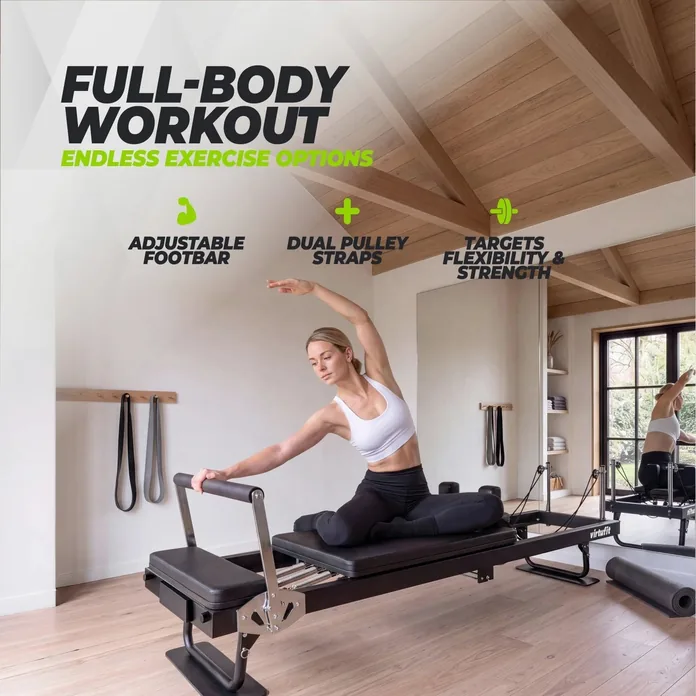 VirtuFit Foldbar Pilates Reformer, billede 2