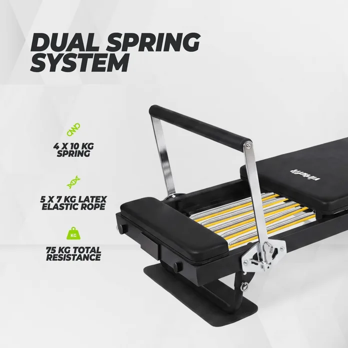 VirtuFit Foldbar Pilates Reformer, billede 3