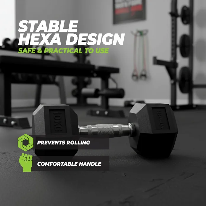 VirtuFit Hex Håndvægt, billede 4