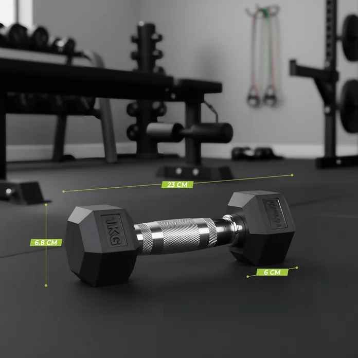 VirtuFit Hex Håndvægt, billede 5