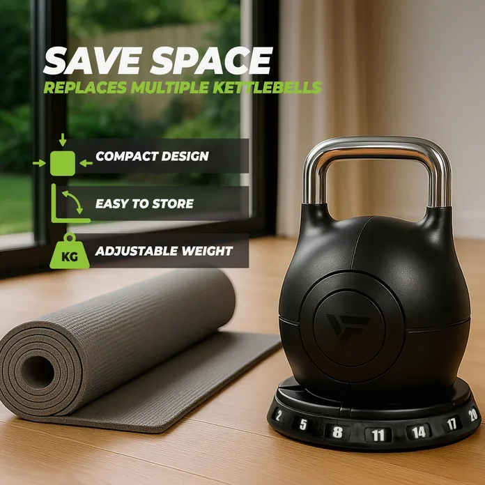 VirtuFit Justerbar Kettlebell, billede 5