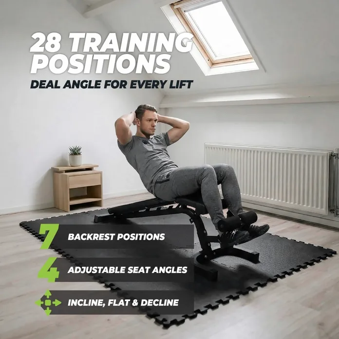 VirtuFit Justerbar Træningsbænk Pro, billede 3
