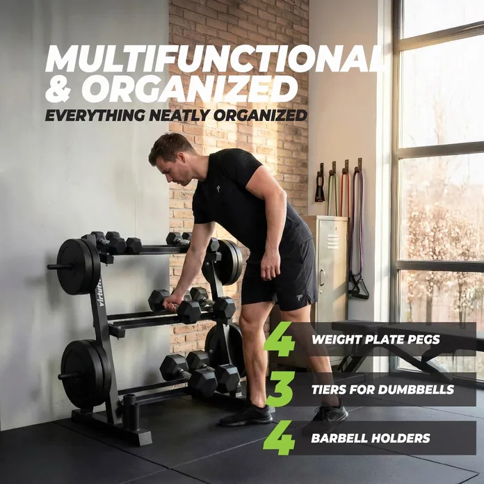 VirtuFit Multifunktionelt Opbevaringsstativ, billede 2