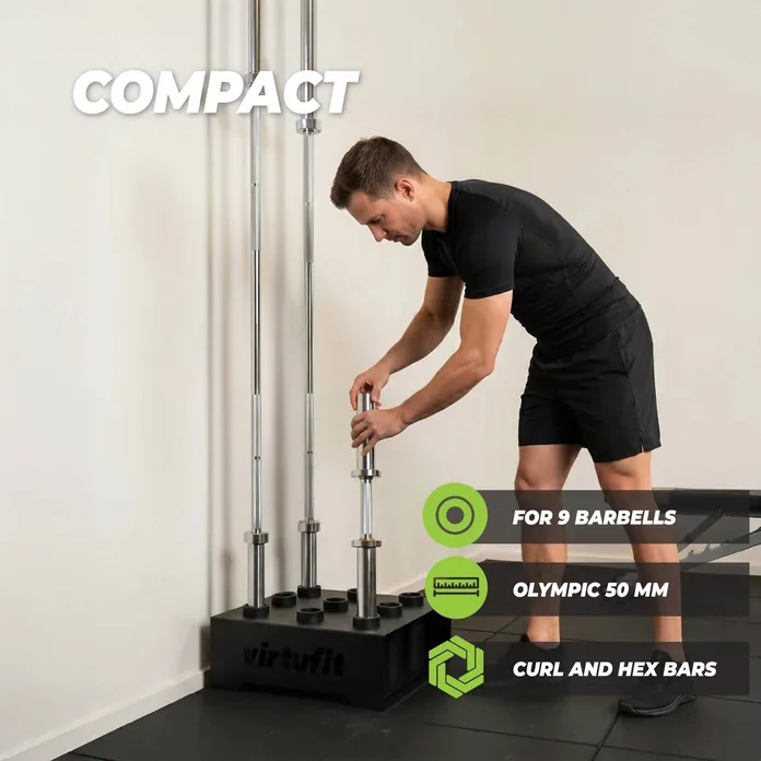 VirtuFit Olympisk Vægtstangsholder, billede 4