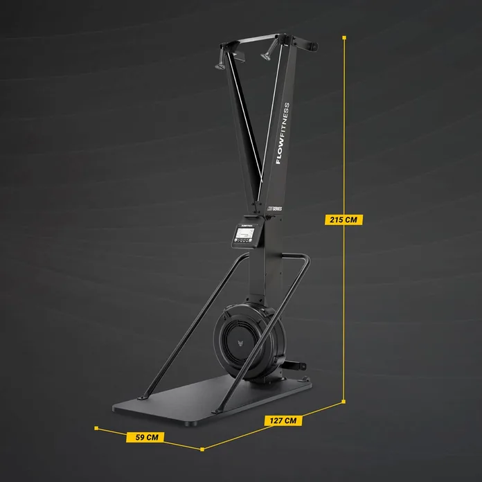 Flow Fitness Perform Pro Ski Trainer med gulvstander, billede 4