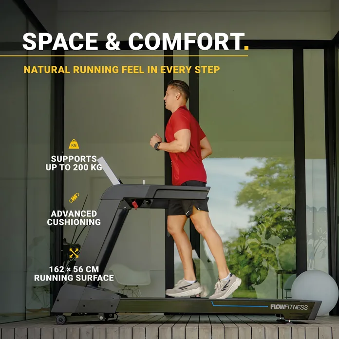 Flow Fitness Perform T3i Løbebånd, billede 2