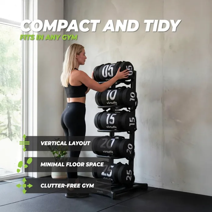 VirtuFit Power Bag & Wall Ball Opbevaringsstativ, billede 2