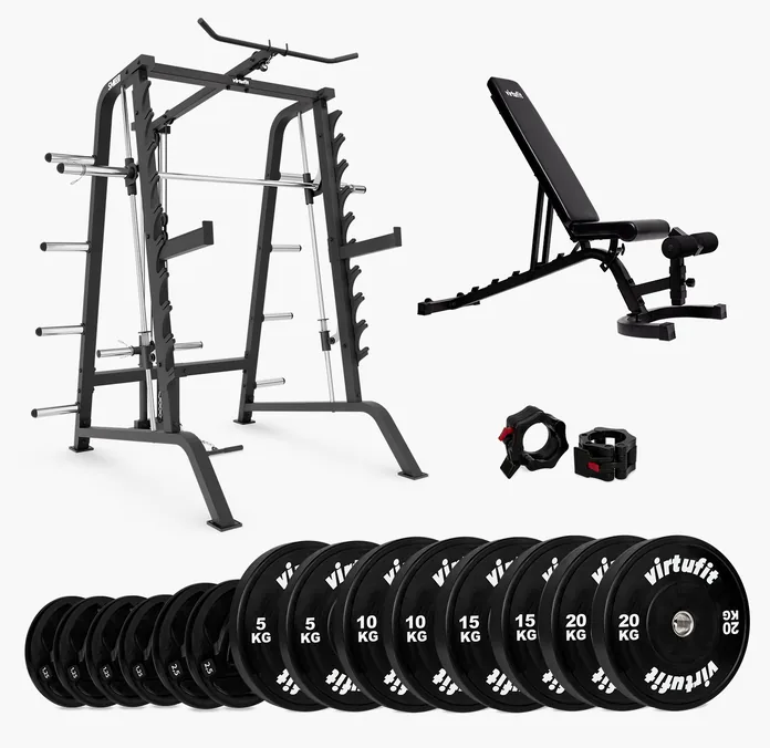 VirtuFit SM100 Smith Machine med Bumper og bænk