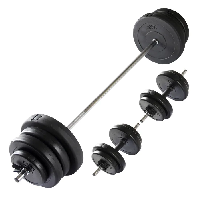 VirtuFit Vægtstangs- og Dumbbellsæt