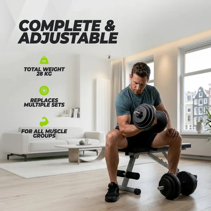 VirtuFit Vinyl Håndvægtsæt, billede 2